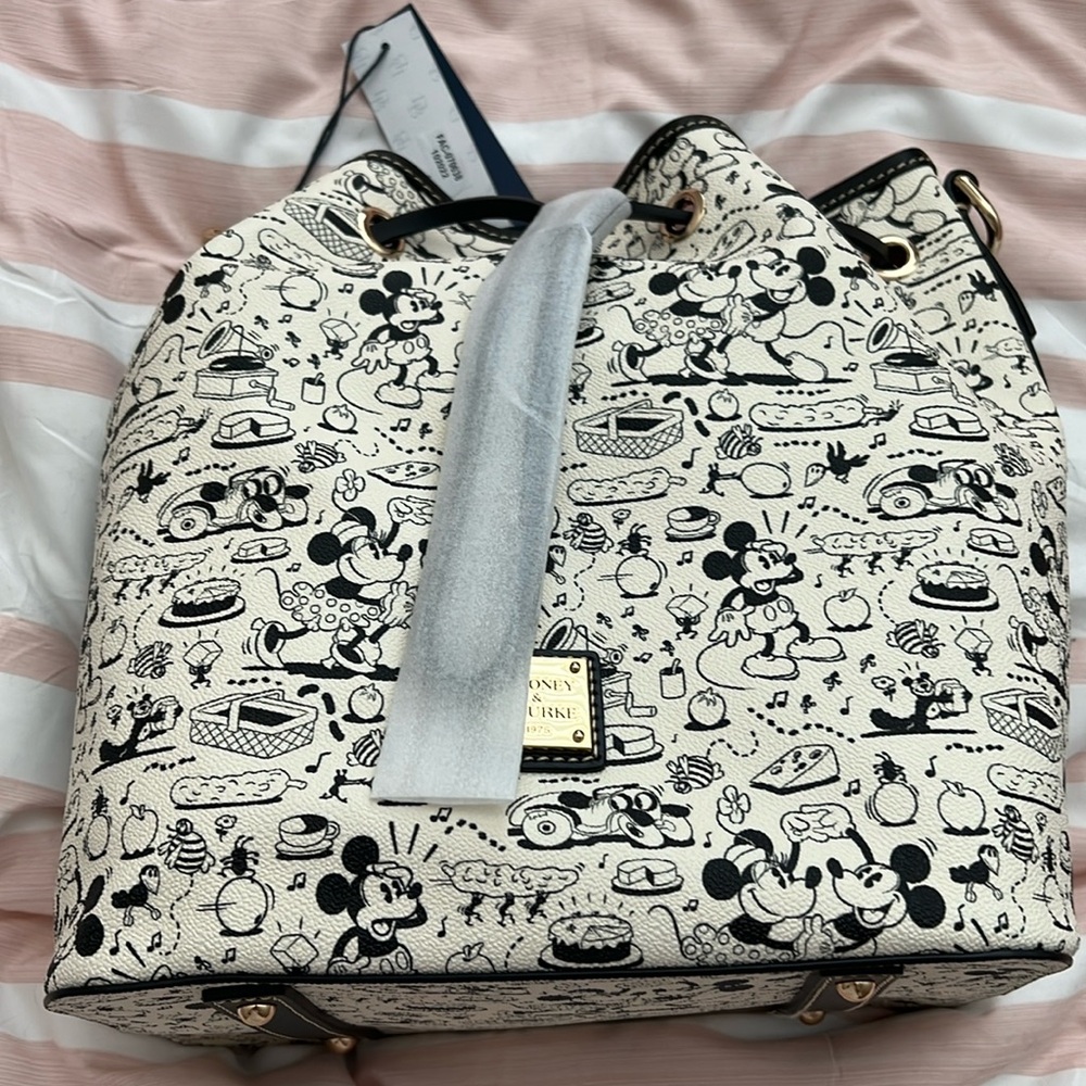 Dooney & Bourke drawstring shoulder bag